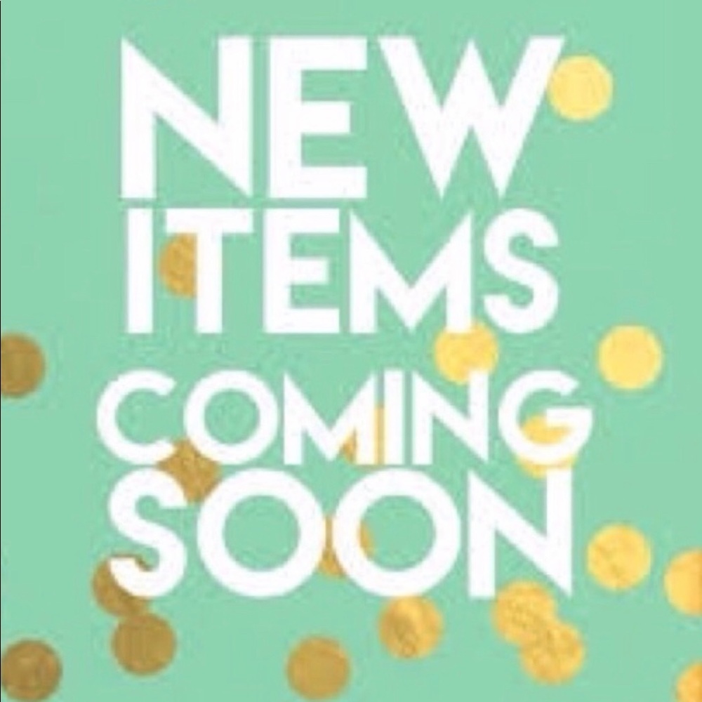 New men’s items coming soon!
